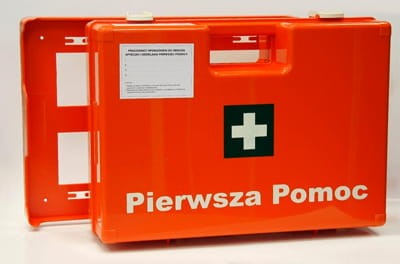 Apteczka przenośna zakładowa K-15 z wyposażeniem