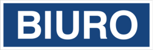Znak BIURO