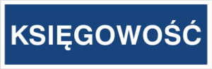 Znak KSIĘGOWOŚĆ