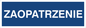Znak ZAOPATRZENIE