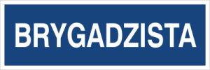 Znak BRYGADZISTA