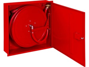 Hydrant DN 25 z wężem 20mb. WNĘKOWY SMUKŁY 