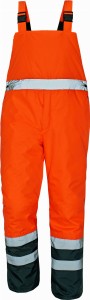 Spodnie ocieplane wodoodporne PADSTOW pomarańcz r. XXXL 