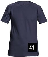 Koszulka krótki rękaw  TEESTA  granatowy r. XL 