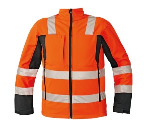 Kurtka softshell MALTON HV pomarańczowa r. XL 