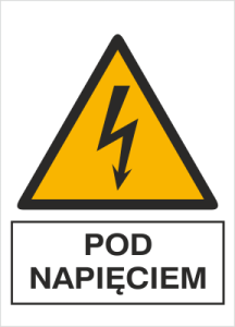 Znak Pod napięciem