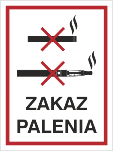 Znak Zakaz palenia