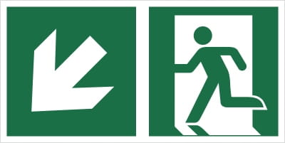 Znak-WYJSCIE-EWAKUACYJNE-lewe-w-dol-PCV-15x30.jpg