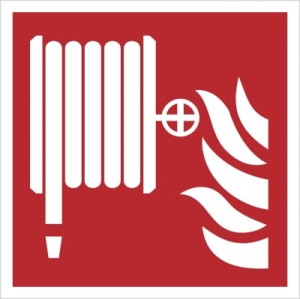 Znak HYDRANT płyta fotoluminescencyjna 