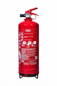 Gaśnica proszkowa 2kg. GP-2X ABC z wieszakiem  