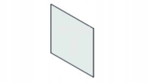 Szybka do hydrantu ppoż GRAS 87x87x1mm