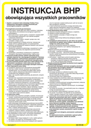 instrukcja bhp obowiązująca wszystkich pracowników