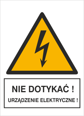 nie-dotykać-urządzenie-elektryczne