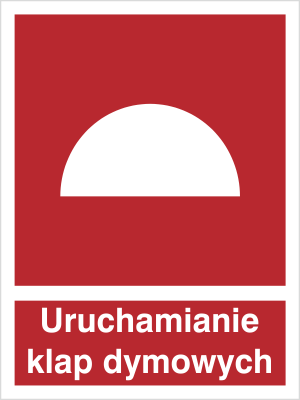 uruchamianie klap dymowych