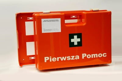 Apteczka przenośna zakładowa K-20 z wyposażeniem